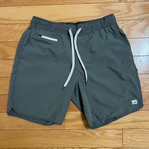 Vuori Men's Sage Green Athletic Shorts Medium